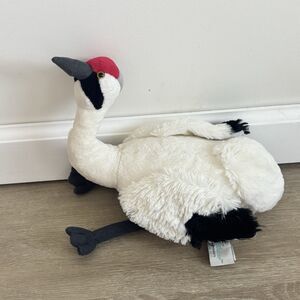 Robert Bateman Get To Know Sandhill Crane Plush Stuffed Animal Bird Toy 9"